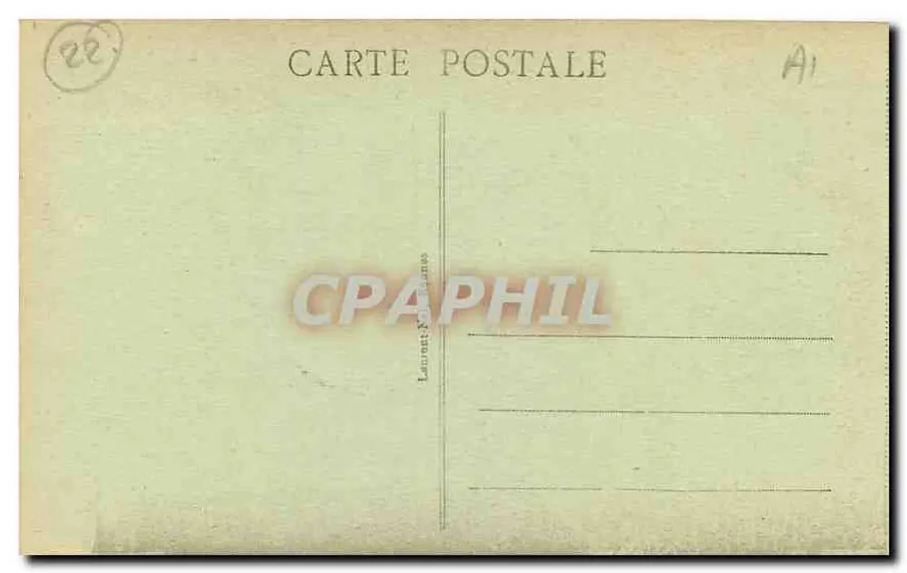 Dinan - Portal des alten Schlosses Beaumanoir — Verlag Laurent Nourissat, n° 2367 - Rückseite
