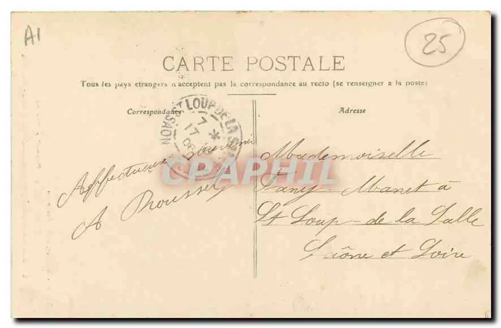 Arcier (Doubs) — Cascades du Vieux-Moulin — Tenler-Bosnier, édit. Besangon - Reverso