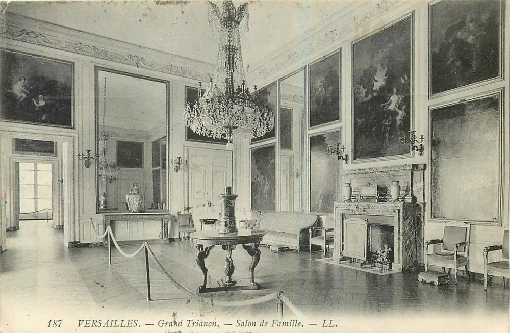 Versailles — Grand Trianon — Salon de Famille — LL. — N° 187 - Recto