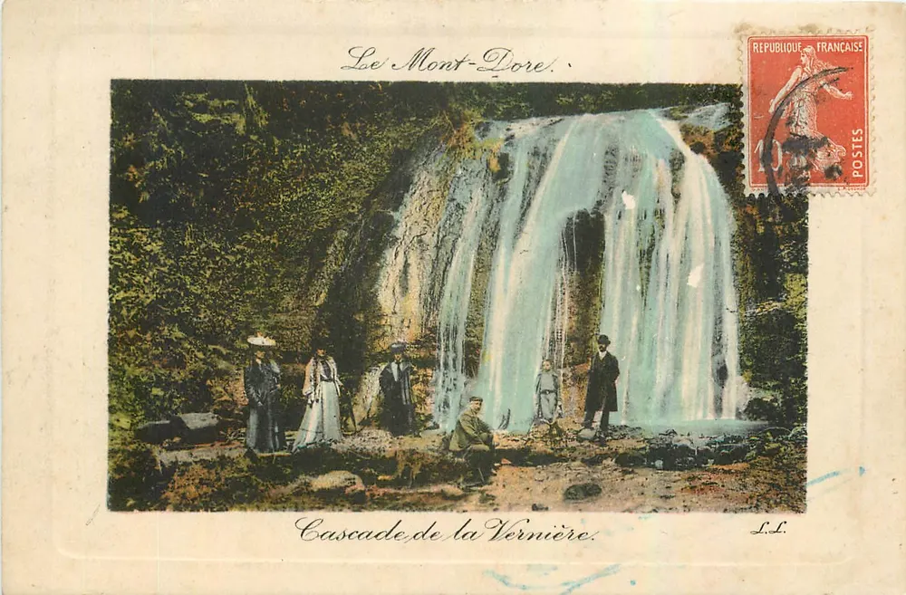 Vernière Falls — Mont-Dore — L.L. publisher - Front