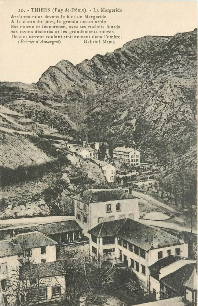 Thiers (Puy-de-Dôme) — La Margeride — Wydawca: Charles Allery - Awers