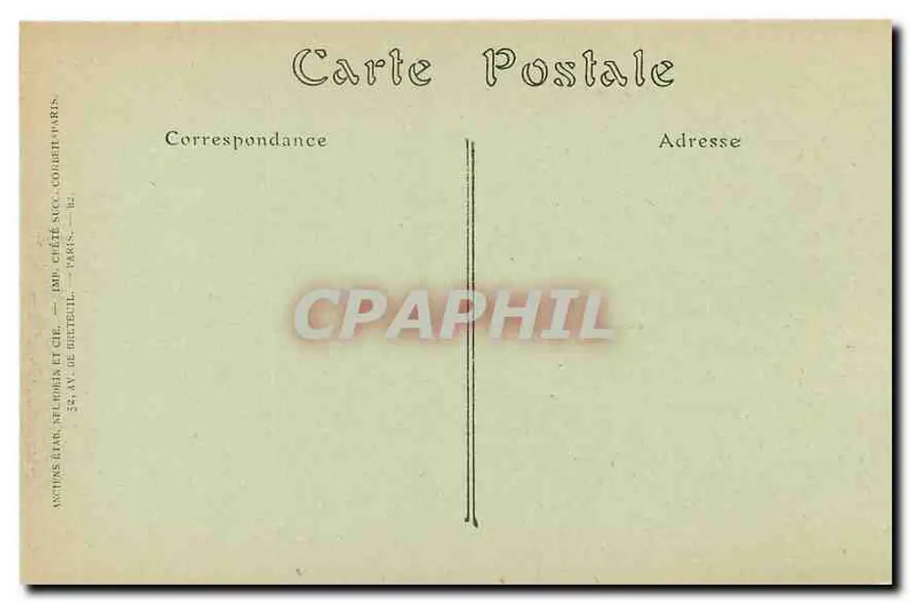 Soissons — Rue du Beffroi (direzione Sud) — G. Laguerré — Soissons - Verso