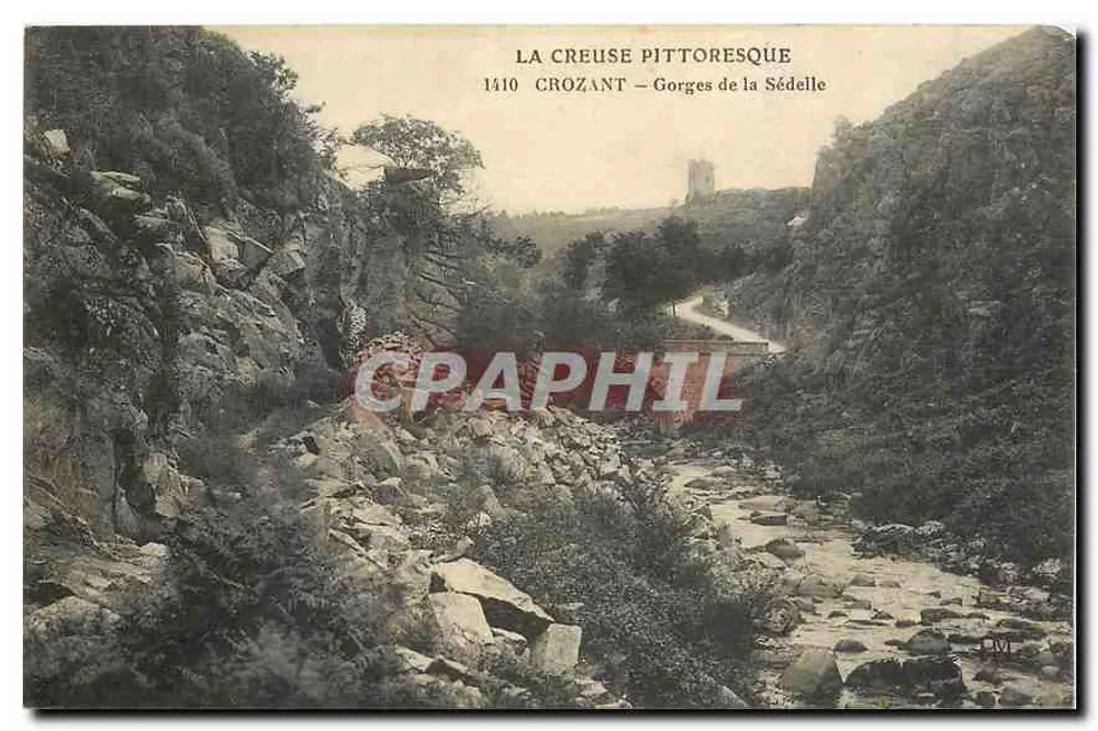 Pittoreske La Creuse — Crozant — Schluchten der Sédelle - Vorderseite