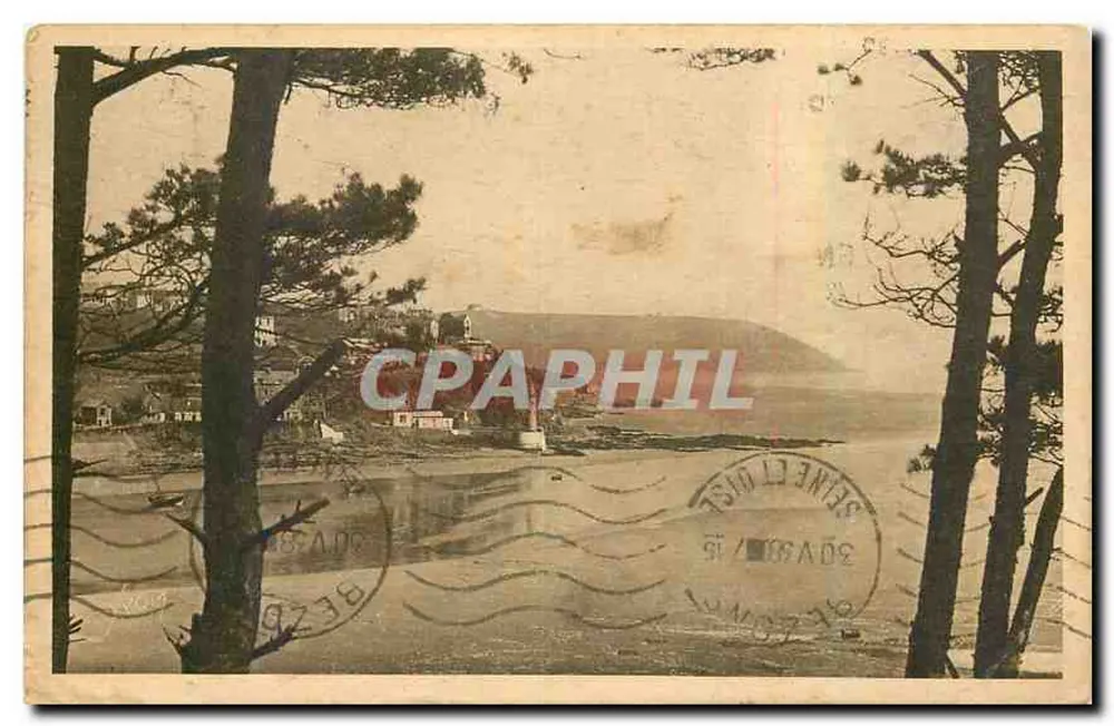 View of the Coast of Saint-Brieuc — Publisher Les Éditions d'Art Touristique de la Bretagne, series D series - Front