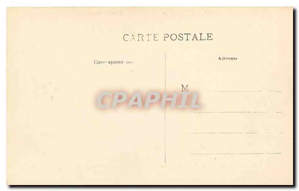 Tapete der Königin Mathilde — Szene des Waldes für die Flotte — A. L., Bayeux - Rückseite