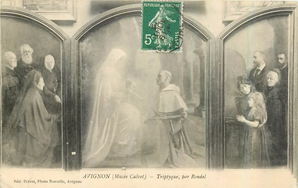Avignon (Museu Calvet) — Triptyque, por Rondel - Frente