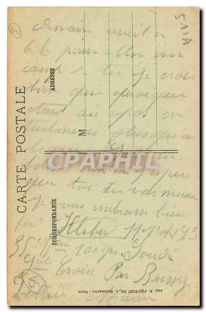 Chalons-sur-Marne — Kathedrale — Seitenportal — R. P. - Rückseite