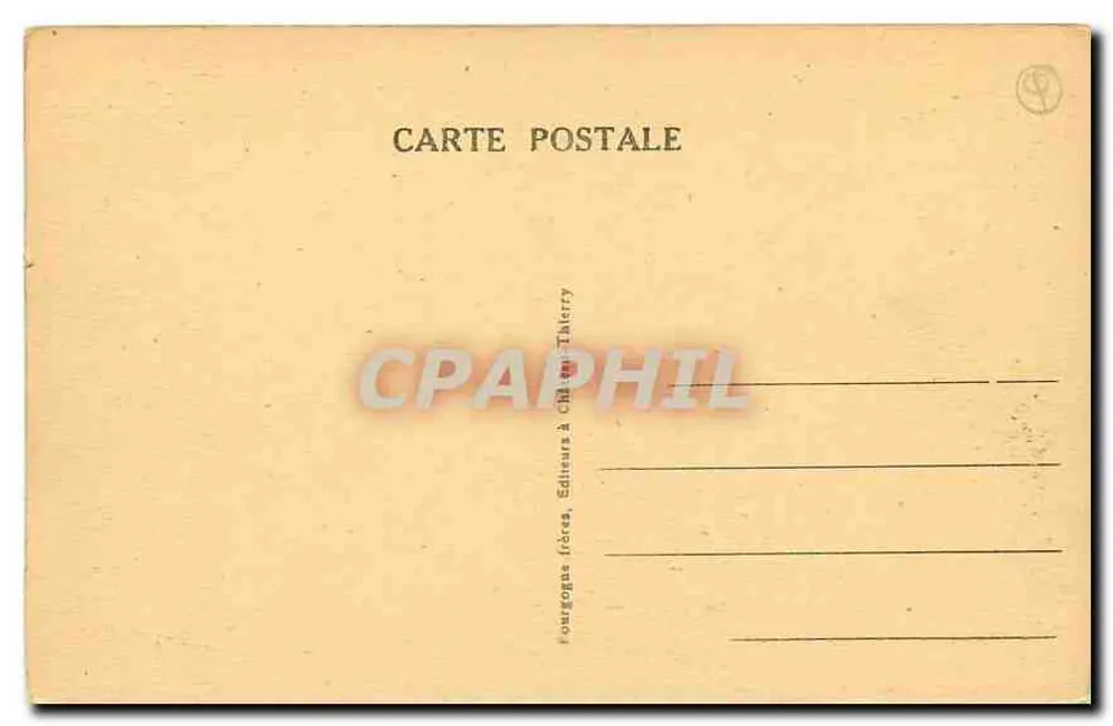 ÉPERNAY (Marne) — Het Paleis van Justitie — Ed. J. B. - Achterkant