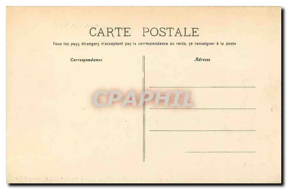 Dijon - Place du Peuple (ant. St-Pierre) — editor não identificado, número de série não visível - Verso