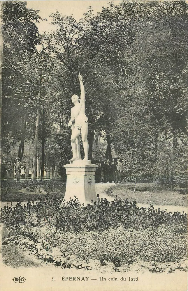 ÉPERNAY — Een hoekje van het Jard — Uitgever BPD, n°5 - Voorkant