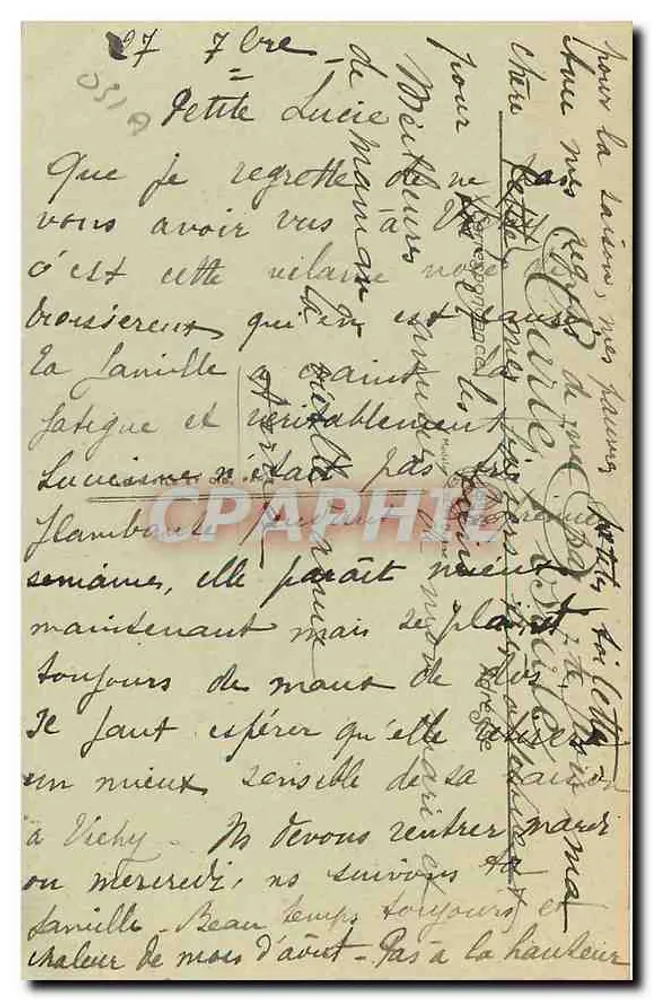 विची — पार्क डेस सेलेस्टिन्स — LL. n°8 - पीछे