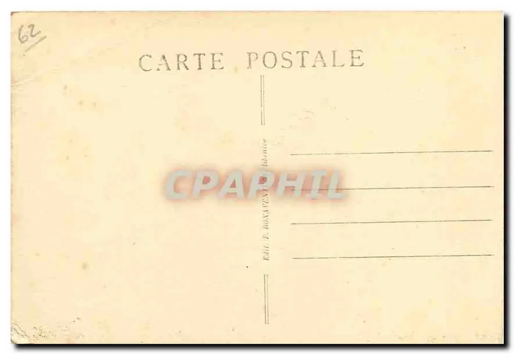 Le Touquet-Paris-Plage — Die Pineta und der Leuchtturm — Verlag Émil F. Bonaventure, Nr. 241 - Rückseite
