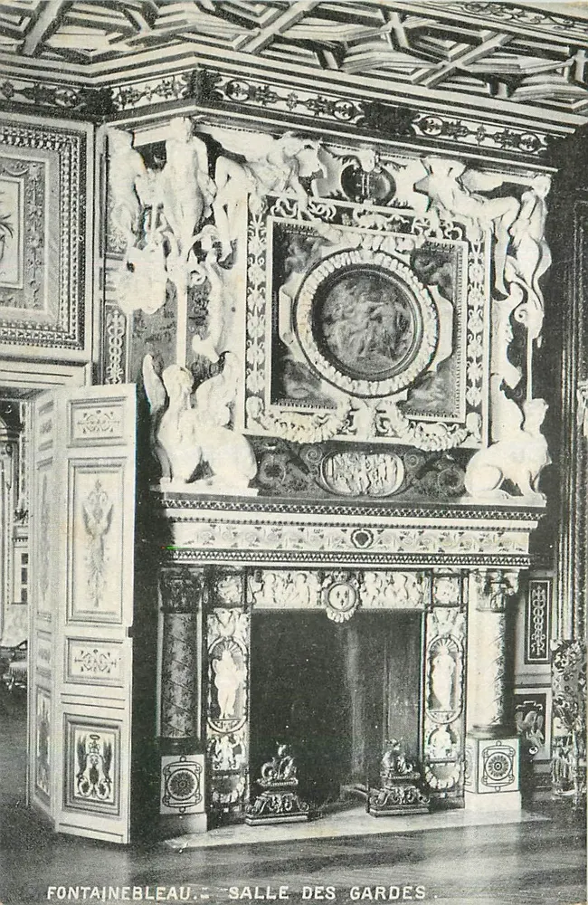 Fontainebleau — Salle des Gardes — éditeur non identifié - Recto