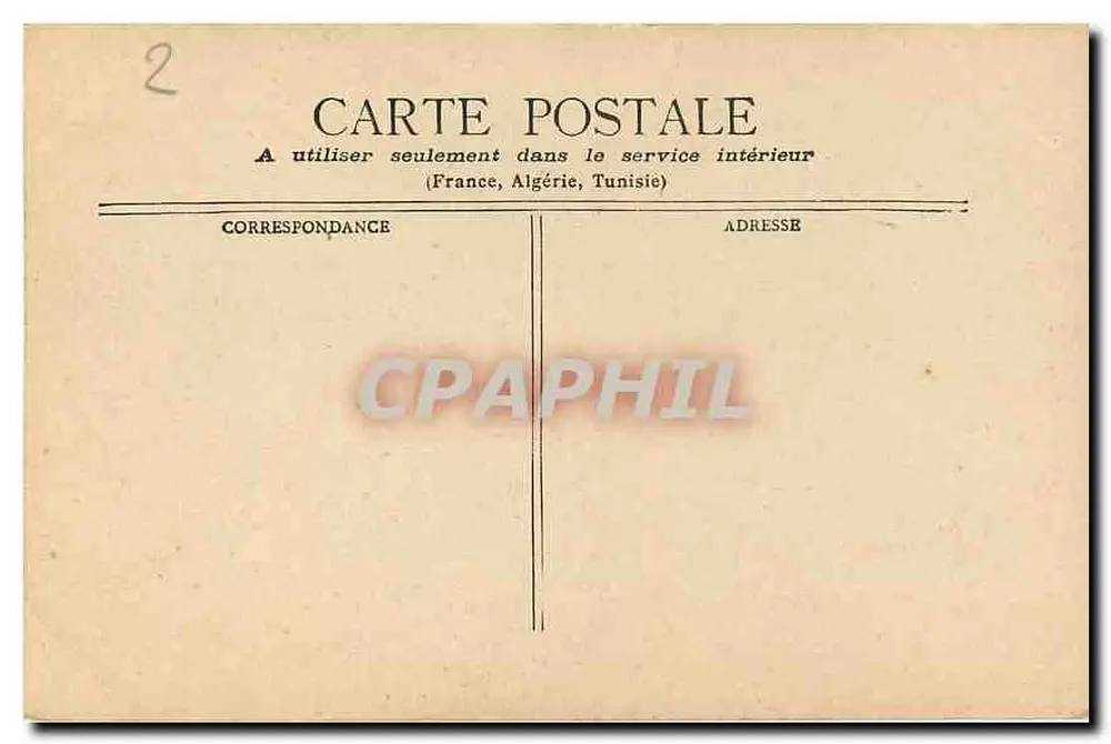 Fontainebleau — Salle des Gardes — éditeur non identifié - Verso