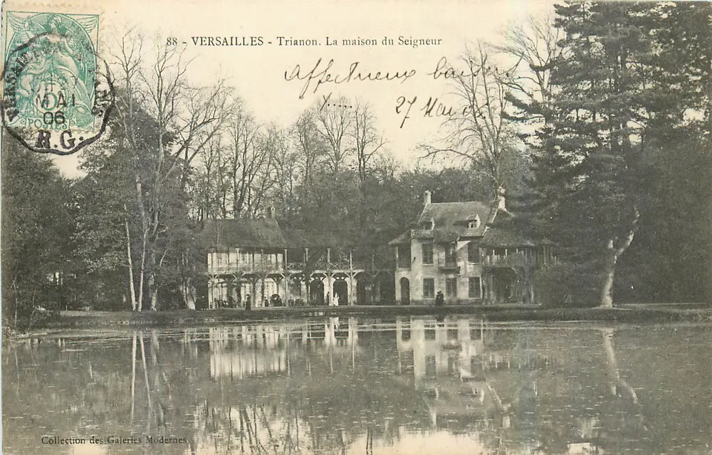 Versailles - Trianon. A casa do Senhor — Coleção das Galerias Modernas, n° 88 - Frente