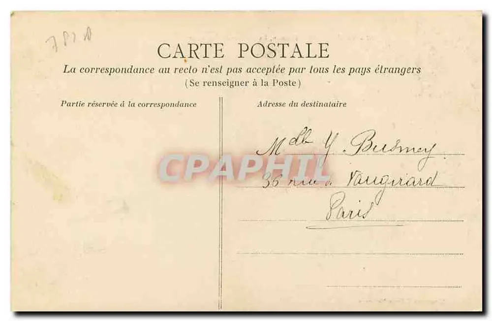 Versailles - Trianon. A casa do Senhor — Coleção das Galerias Modernas, n° 88 - Verso