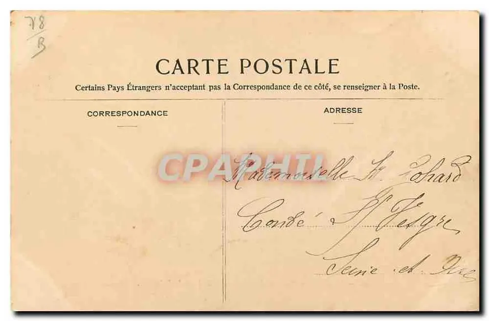 Versailles - Hameau de Trianon - Maison du Seigneur — Hachy, n°94 - Verso