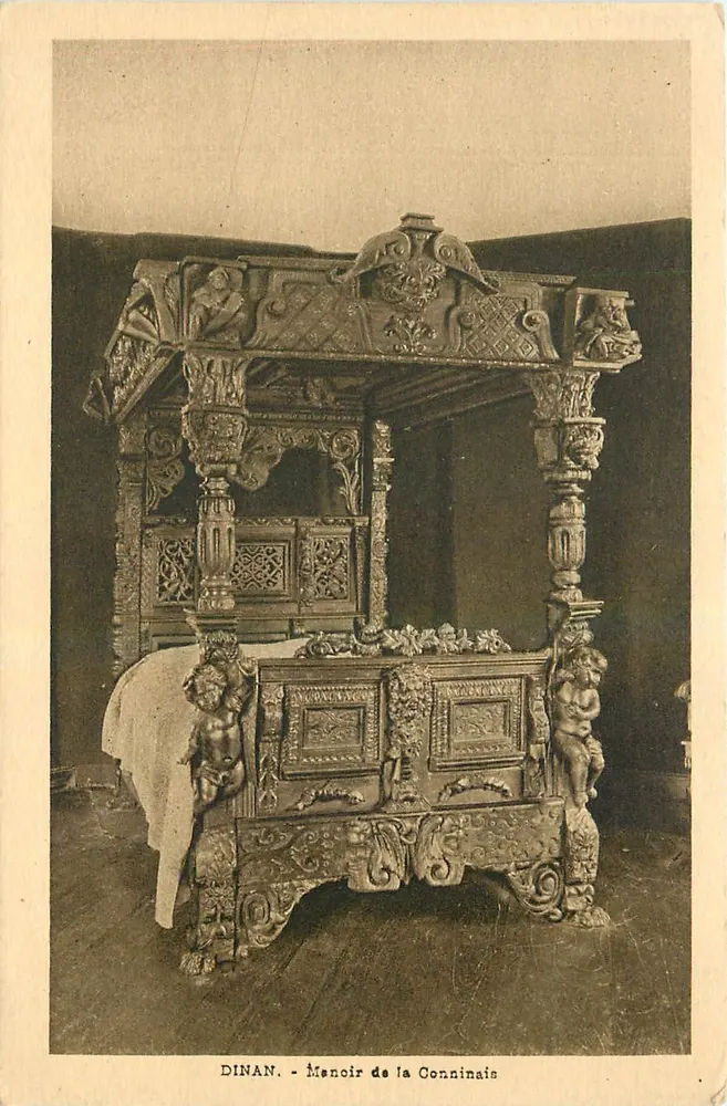डिनान - कॉनिनॉइस के मेनोइर - चास्टेल के अब्बा के बिस्तर - आगे