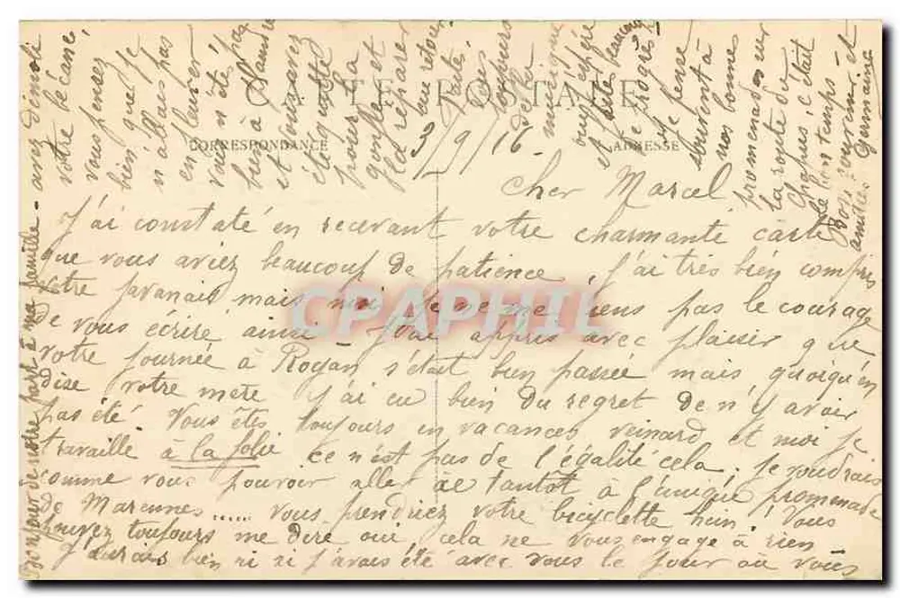 Paris — A Torre Saint-Jacques — C.M. editor, n° 18 - Verso
