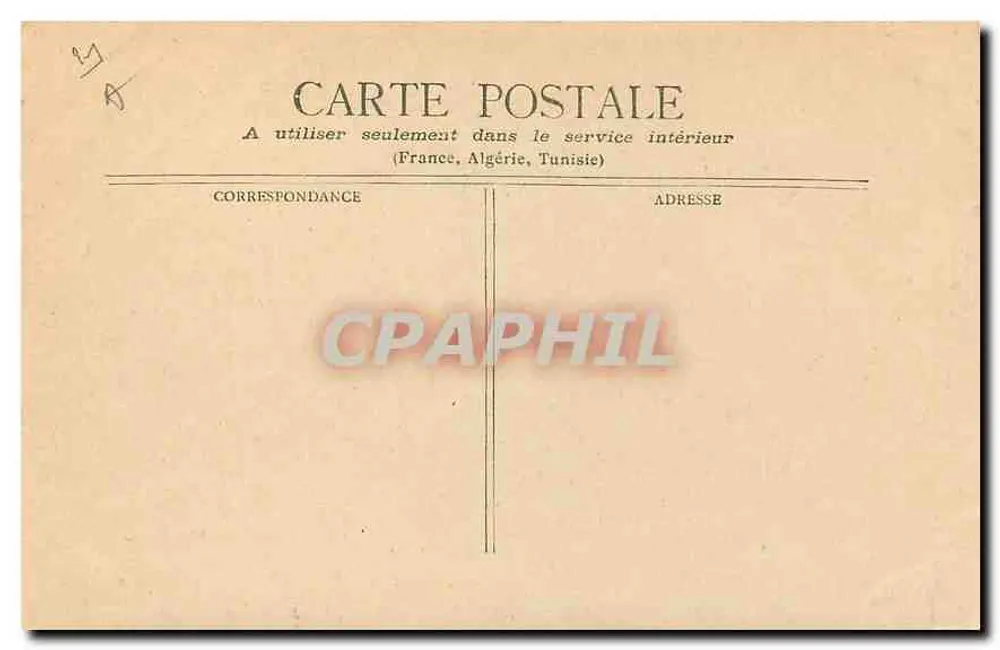 Dijon — Torre de Bard — editor Staerck, Paris - Verso