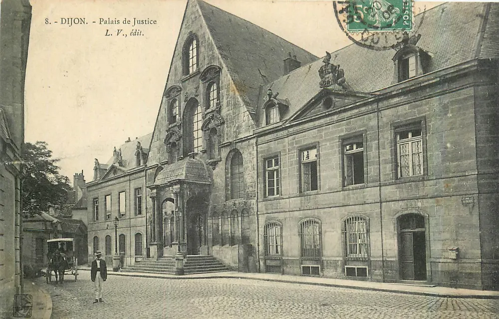 Dijon - Palácio de Justiça — L. V., editor - Frente