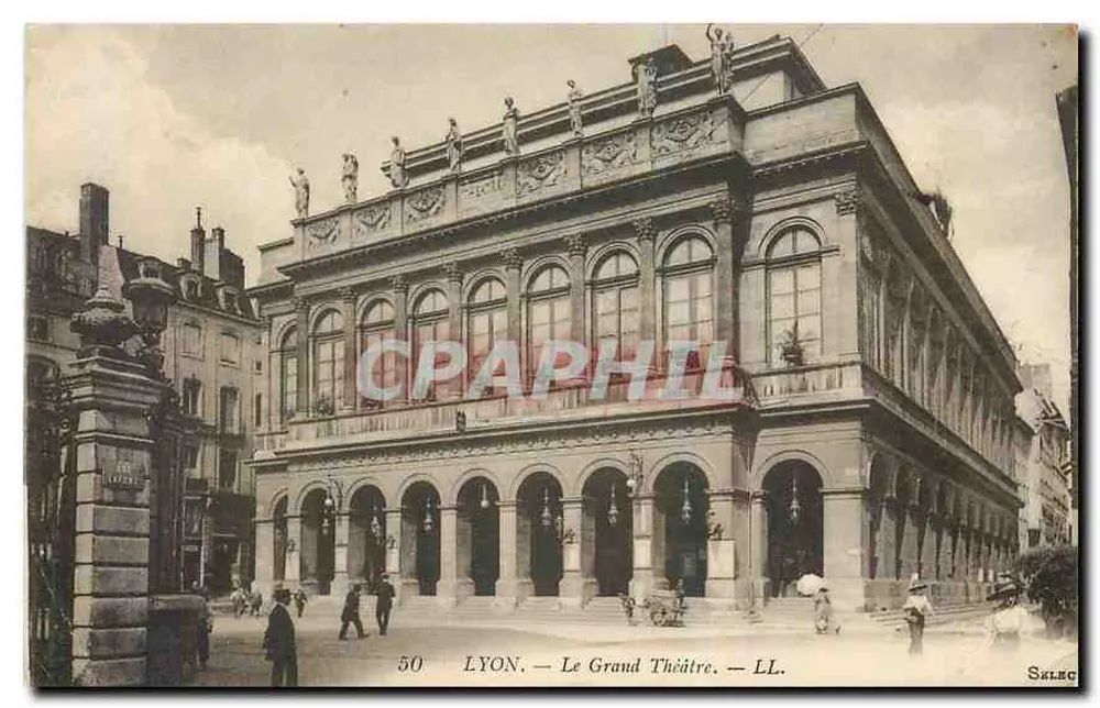 LYON — O Grande Teatro — LL. — S. LEC - Frente
