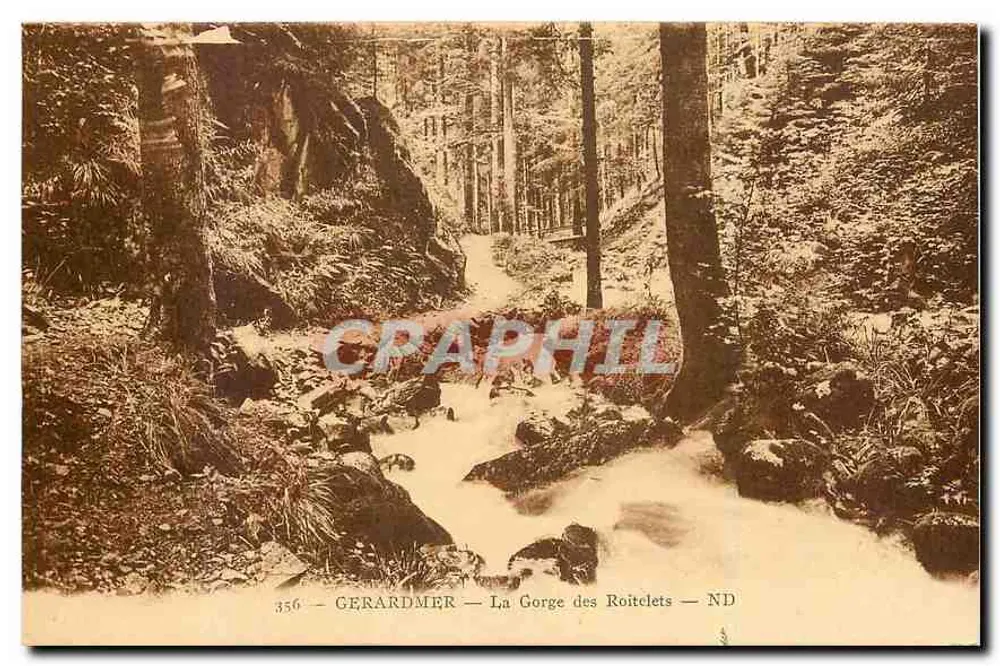 Gérardmer — Gorge des Roitclets — Wydawca ND, nr 356 - Awers