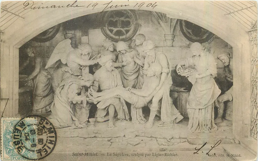 Saint-Mihiel — Het Graf, gesneden door Ligier-Richier — Calib, uitgave St-Mihiel - Voorkant
