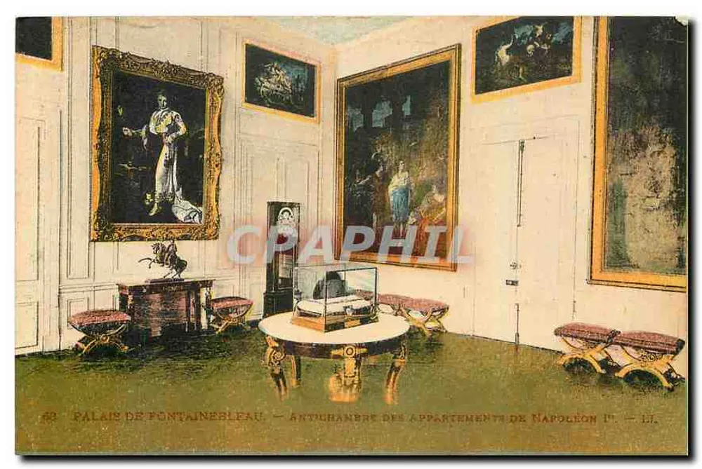Palais de Fontainebleau — Antichambre des appartements de Napoléon Ier — L.1 - Recto