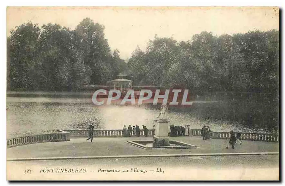 Fontainebleau — Perspectiva sobre o Élan — LL, n°385 - Frente