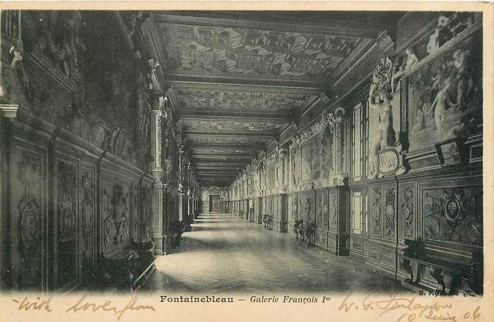 Fontainebleau — Galerie François Ier — B. P. F. Paris - Vorderseite