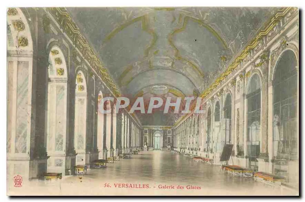 Versalles - Galería de los Espejos — n°56 - Anverso