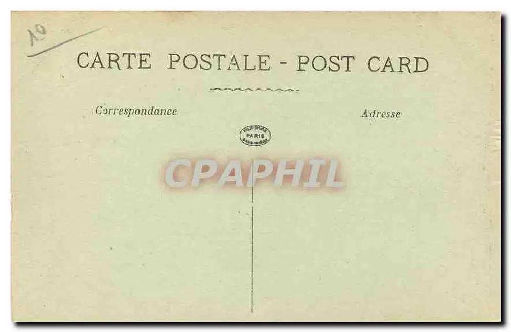 Ruínas de REIMS — Rue Gambetta — La Pensée, n°2748 - Verso