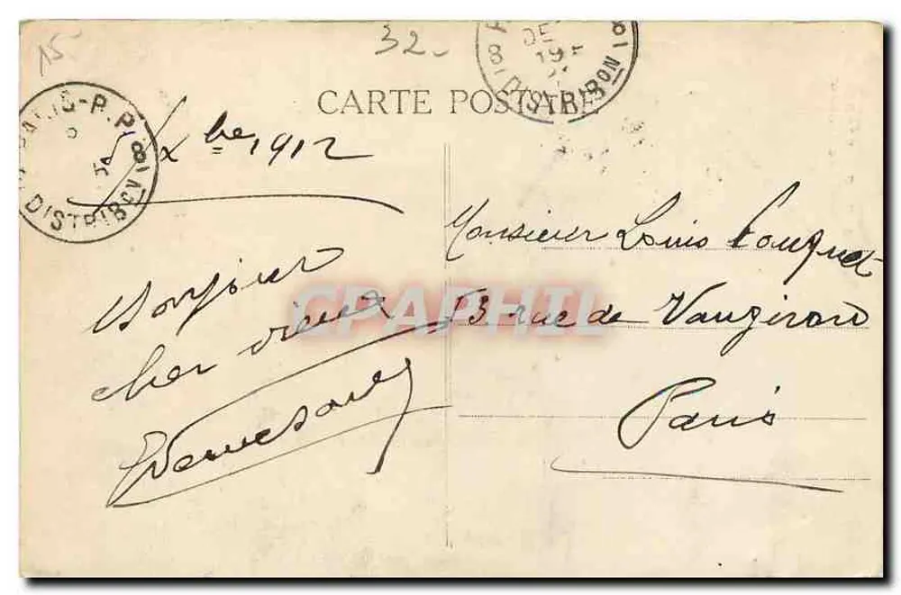 Porta do Caillau — Bordeaux — A.H. 3 — editor A.H. 3 - Verso