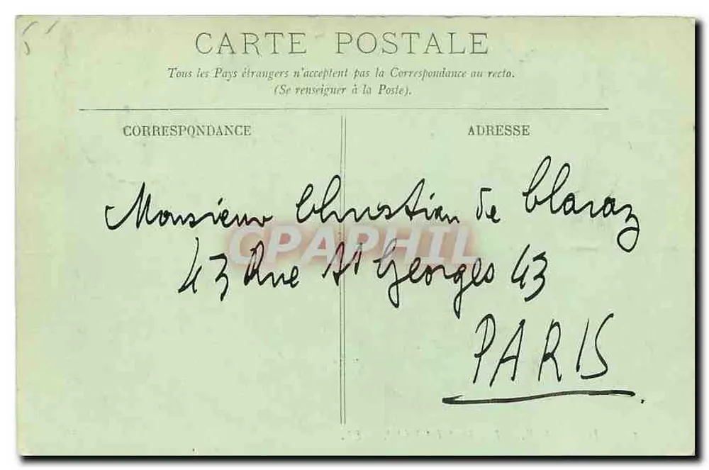 Bordeaux — A Igreja de São Miguel — LL. n°137 - Verso
