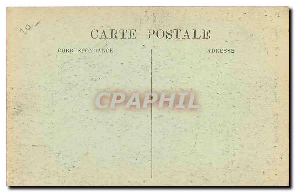 Bordeaux — Porta do Palácio — C.B. - Verso