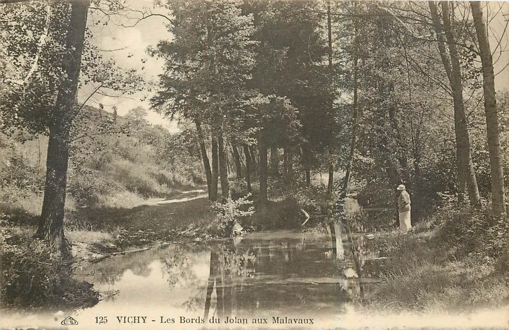 Vichy - As margens do Jolan nos Malavaux — editor Vichy, n° 125 - Frente