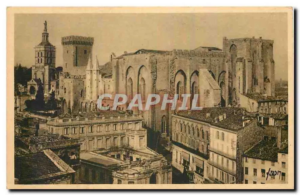 Avignon — O Palácio dos Papas — Les Éditions d'Art Avignon - Frente