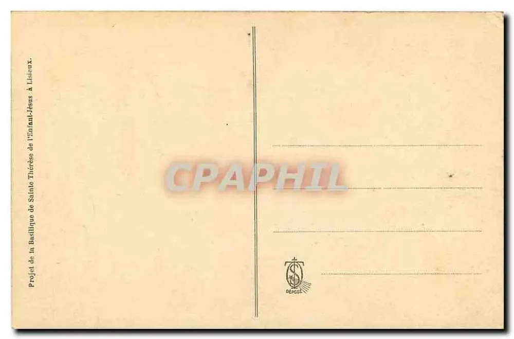 लिसेलेक्स में बेबी जीसस के बेसिलिका - प्रोजेक्ट - DEPCEL - पीछे