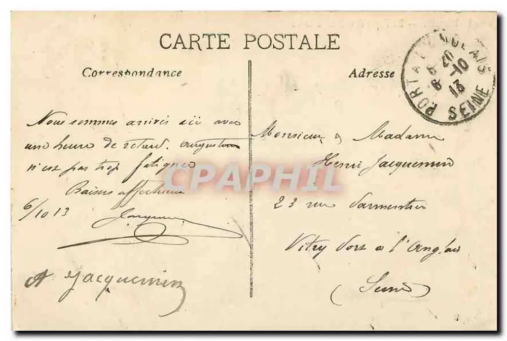 Marseille — Basílica de Nossa Senhora da Guarda — Editor desconhecido, n° 48 - Verso