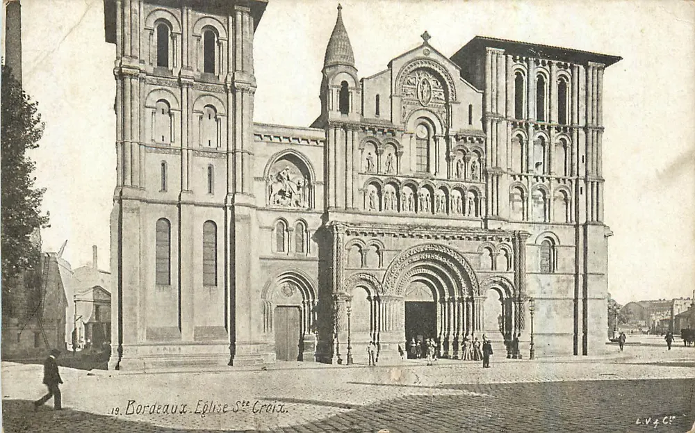 Bordeaux - Igreja de Santa Cruz — L.V.4.C.0 - Frente