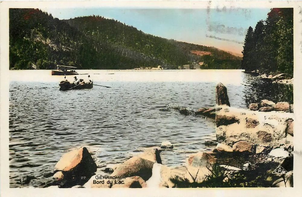 Gérardmer — Bord du Lac — C.A.A. n°22 - Frente