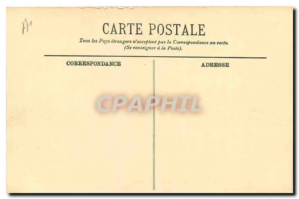 Versailles — O Grande Trianon — A Fachada — LL. — n° 168 - Verso