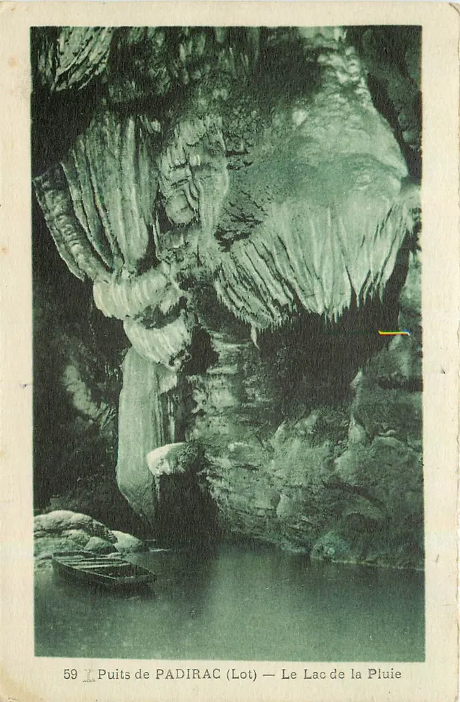 Quelle von PADIRAC (Lot) — Der Regen See — französische Phototypie-Hélio - Vorderseite