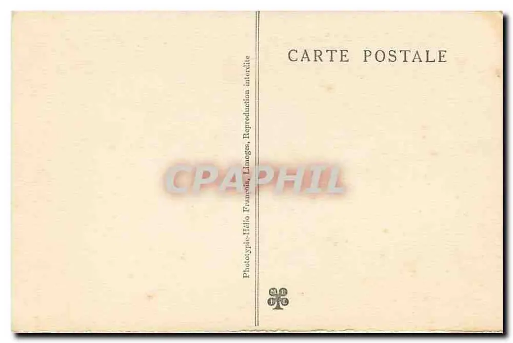 Quelle von PADIRAC (Lot) — Der Regen See — französische Phototypie-Hélio - Rückseite