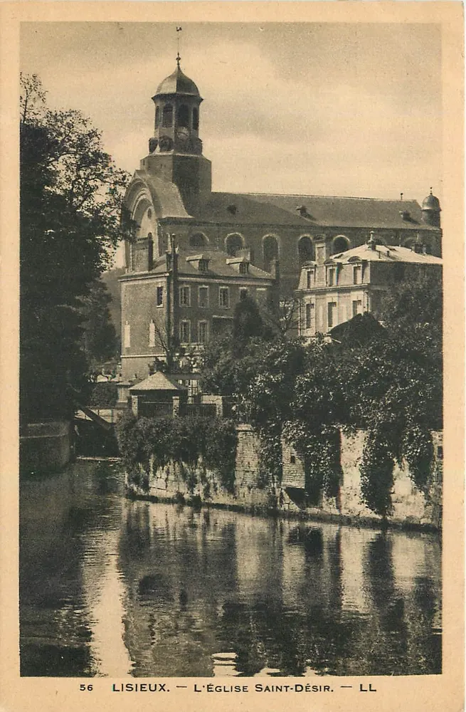 Lisieux — A Igreja de São Désir — LL - Frente