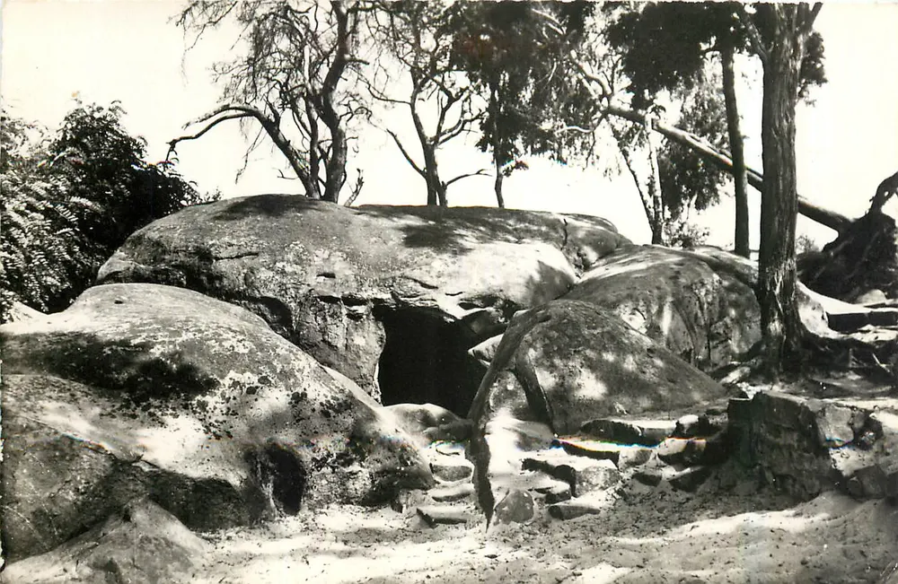 Barbizon (S.-&-M.) — La grotta dei Briganti — Edizioni Collin, n°39 - Recto