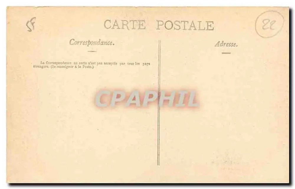 Os Apóstolos — Kermaria-Nisquit, XIII século — J.-B. Barat, editor-fotógrafo, Saint-Quay - Verso