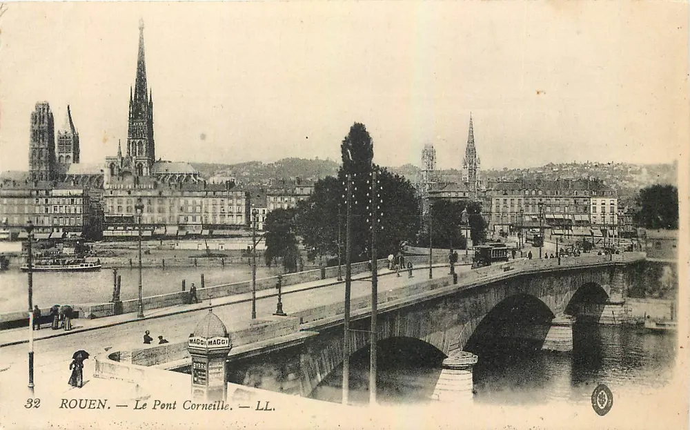 Rouen — O Ponte Corneille — LL. n°32 - Frente