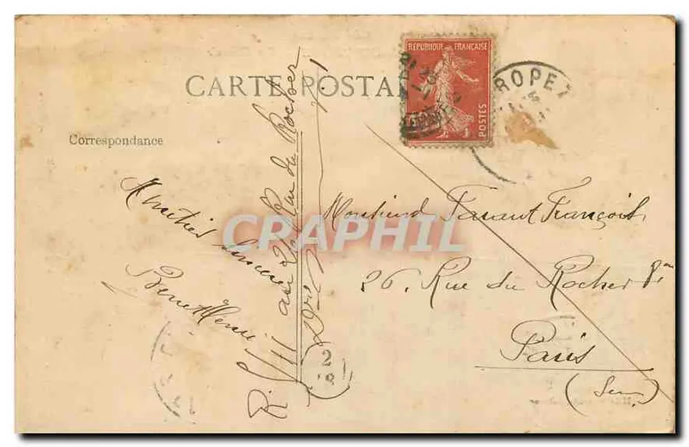 Saint-Tropez — vista panorâmica — Mila Barrois editora, n°36 - Verso
